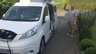 Nissan env200 Bespoke Electric Campervan Fully Converted [upl. by Ennairol284]