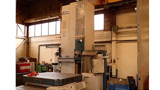 CNC Floor borer Bohrwerk UNION PC 130 MACH4METAL EXTREME Engineering X 5000 Y 3000 [upl. by Bel]