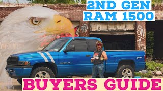 2nd Gen Dodge Ram 1500 buyers guide 19942002 [upl. by Aeet348]