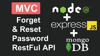 Forget And Reset Password RestFul API In Node Express JS and MongoDB In Hindi [upl. by Nanny]