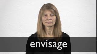 How to pronounce ENVISAGE in British English [upl. by Leemaj]