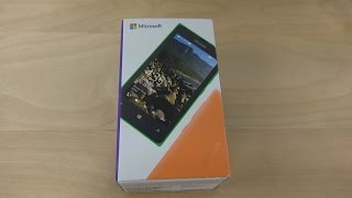 Microsoft Lumia 435  Unboxing 4K [upl. by Leahey]