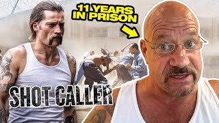 Ex Inmate Reacts  Shot Caller Review  Prison Movie  130 [upl. by Raji]