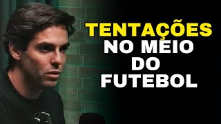 KAKÁ FALA SOBRE AS TENTAÇÕES NO MUNDO DO FUTEBOL  Podcast Jesuscopy [upl. by Coad]