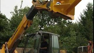 Leiser AG Baumaschinen Schwenklader Ahlmann AS90 Tele Video 1 [upl. by Rowney]