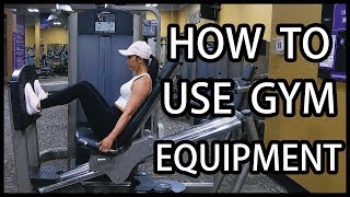 How to Use Gym Equipment  Beginners Guide [upl. by Deirdra]