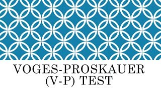 Voges Proskauer Biochemical Test  VP Biochemical Test [upl. by Lyret]