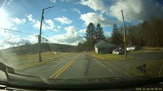 Car Dash Cam 199  DallasPA Fall Drive [upl. by Nolram]