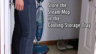 Hoover TwinTank Steam Mop Proper Storage WH20200 [upl. by Anilet]