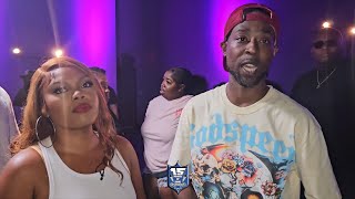 TAY ROC amp JAZ THE RAPPER DEBATE THEIR BATTLE quotWE BOTH THINK WE WONquot AND FANS DEBATE IN THE BUILDING [upl. by Noni401]