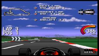 NewmanHaas Indy Car Featuring Nigel Mansell SNES  Arcade Full Season  Round 6  Portland [upl. by Nylareg781]