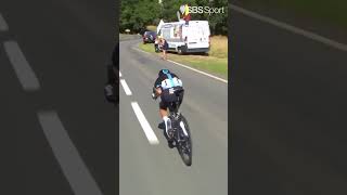 Froome unleashes daring DOWNHILL attack in 2016 shorts [upl. by Aicarg]