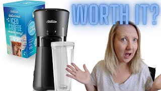 Sunbeam Iced coffee maker  worth it HONEST REVIEW amp DEMONSTRATION [upl. by Arnaldo]