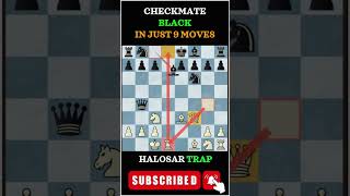 Halosar Trap Chess tricks and Traps to win fast Tamil Chess Channel shorts [upl. by Enneire]