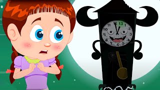 Clock Has Stuck Thirteen  More Halloween Cartoon Video by Schoolies [upl. by Ailemor]