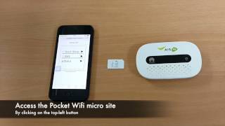 AIS Pocket Wifi Application Instructions [upl. by Merwin]