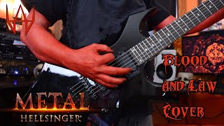 Metal Hellsinger  Blood and Law Instrumental Cover [upl. by Llenyl]