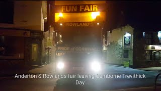 Dave Rowlands fair leaving Camborne Trevithick Day 2016 [upl. by Barron791]