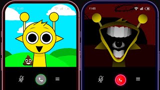 Incredibox Sprunki is calling and scaring Dont pick up the phone [upl. by Yentruoc]