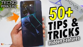 Tecno POVA 5 Pro 50 Tips amp Tricks with Hidden Useful Features datadock [upl. by Ujawernalo]