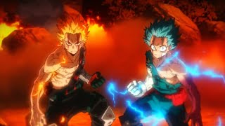 deku and bakugo vs nine full fight  english must watch [upl. by Cailean]