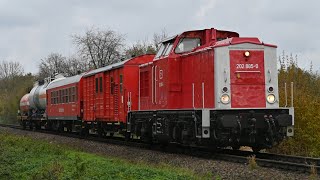 Vom Sommer in den Herbst mit exotischem Bahnverkehr im Dieselparadies Mühldorf [upl. by Asi]