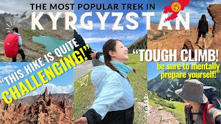 Conquering Kyrgyzstans Mountains of Heaven A Backpacking Adventure [upl. by Dee910]