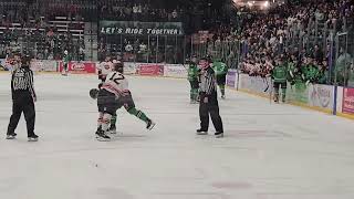 Cedar Rapids Roughriders fight [upl. by Mckay]