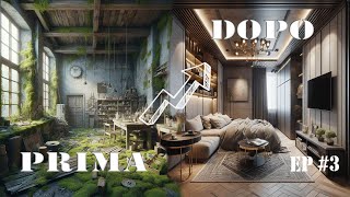 🏡 Da MAGAZZINO ad APPARTAMENTO DI LUSSO a MILANO  Ep33 [upl. by Tocs]