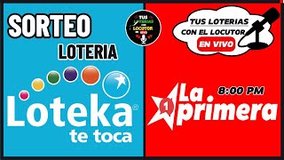 Sorteo LOTEKA TE TOCA LA PRIMERA En VIVO de hoy domingo 10 de noviembre del 2024 loteka envivo [upl. by Hasile]