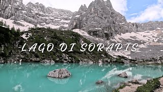 LAGO DI SORAPIS La plus belle randonnée des DOLOMITES  Road trip en Italie Episode 2 dolomites [upl. by Yelram804]