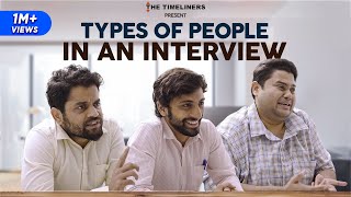 Types of People in An Interview  Watch Cubicles on TheViralFever  The Timeliners [upl. by Bryan]