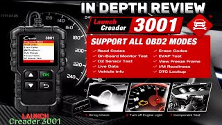 LAUNCH Creader 3001 The Best OBD2 Scanner for DIYers and Professionals [upl. by Killigrew]