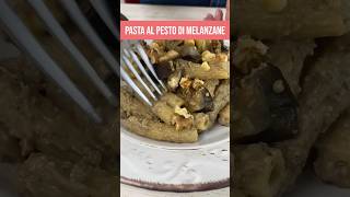 🍆 PASTA AL PESTO DI MELANZANE E NOCI 🍆 ricette pesto pestodimelanzane melanzane [upl. by Ardel]