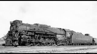 PRR Steam Audio Recording J1a 6410 amp SF 2104 5035  Bellevue Ohio 1956 [upl. by Calvin461]