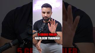 5 FEHLER nach dem Training [upl. by Janiuszck]