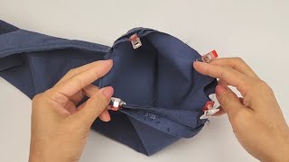 Tip to shorten pants and keep original hem [upl. by Rawde344]