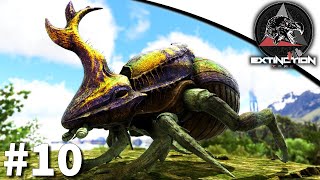 HD Je TAME un BOUSIER GÉANT  Plus fort que mon Ravager Alpha   ARK  EXTINCTION CORE  10 [upl. by Normandy]