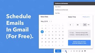 Getting Started Tutorial How to Schedule Emails in Gmail  MailTag [upl. by Derry]