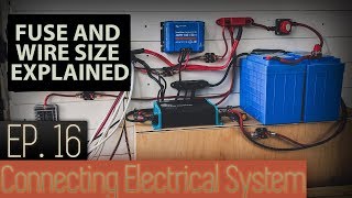 How to Choose Wire and Fuse Size  PREVENT FIRES BASICS OF WIREFUSE SIZE [upl. by Arathorn955]