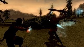 Skyrim Battles  RETRO  Serana vs Teldryn Sero Master Settings [upl. by Monte121]