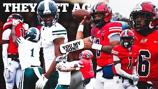 QB amp WR Core UNSTOPPABLE Southfield AampT vs Detroit Cass Tech They Trolled The Whole Game [upl. by Oninrutas]