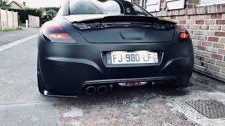 Peugeot RCZ 2l HDI stage 2 sound exhaust [upl. by Cirdek]