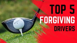 TOP 5 FORGIVING DRIVERS 2024 Most Forgiving Golf Drivers High Handicap Golfers [upl. by Ignazio246]