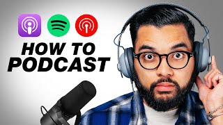 Best Podcast Setup for Beginners 2024 Everything You Need to Start [upl. by Nosiram741]