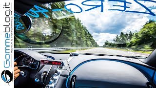 Bugatti Chiron ONBOARD 04000 kmh in 42 seconds  NEW World Record [upl. by Gratia]