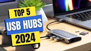 Best USB Hubs 2024  Which USB Hub Should You Buy in 2024 [upl. by Ferri]