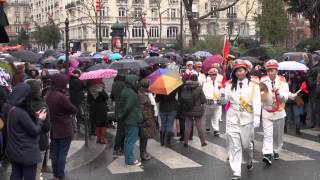 Nouvel An Chinois dans le Marais ParisFrance  20 Février 2014 [upl. by Aicnarf25]