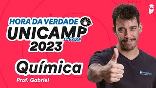 Química  Hora da Verdade UNICAMP 2023  Prof Gabriel Prazeres [upl. by Pinette101]