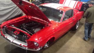 1968 Mustang Fastback Restomod with Coyote 50 engine swap [upl. by Euqinahs]